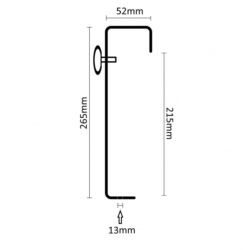 50mm Doughty Heavy Duty Truss Hook Clamp 40Kg Load C/W Bolts DJ Lighting