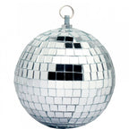 Silver Mirror Ball Decor Lighting 100mm 4"