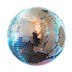 Silver Mirror Ball Decor Lighting 400mm 16"