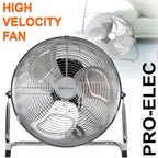 20" (50 cm) Ultra High Velocity Chrome Fan Air Circulator