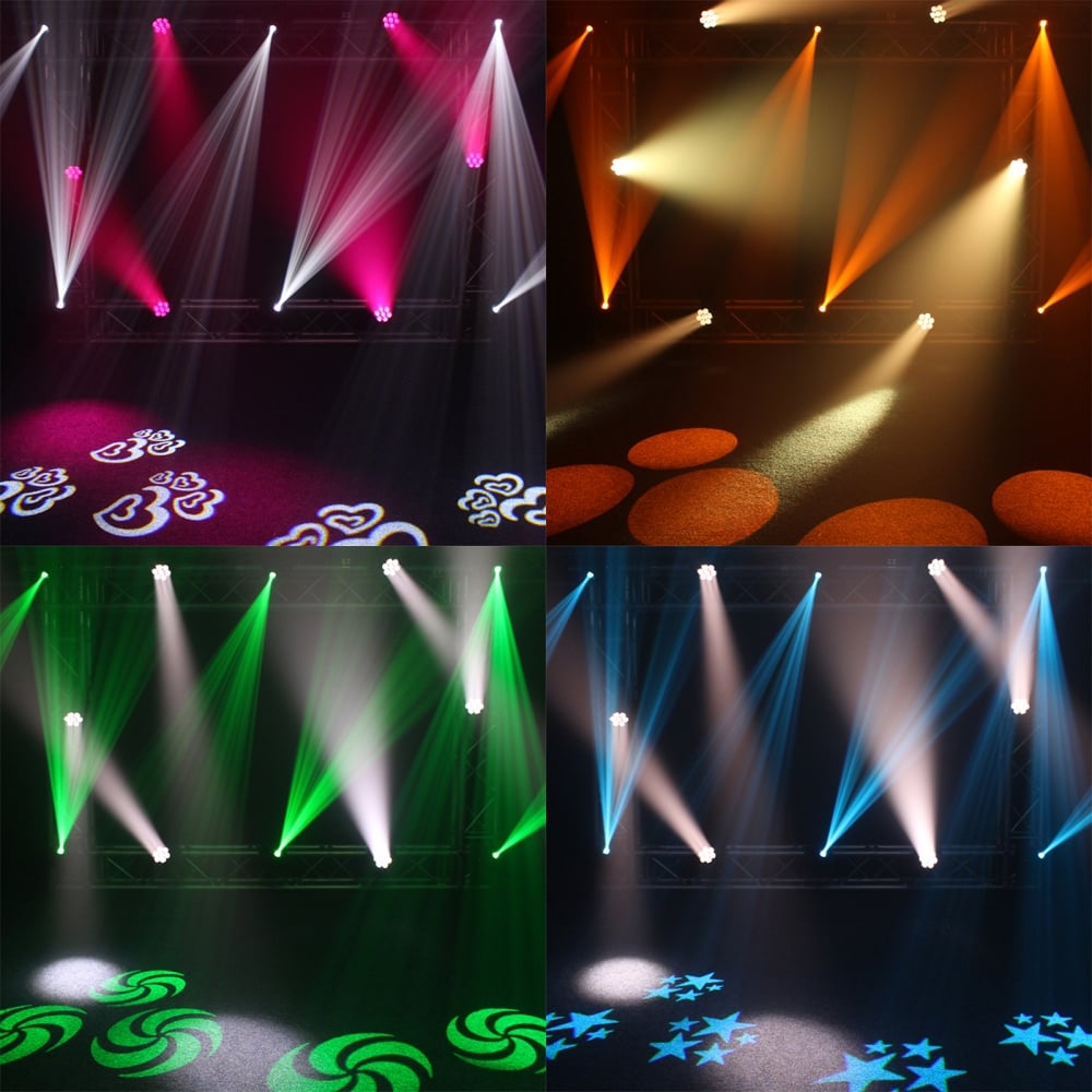 Black Fusion Spot 100 80w LED Moving Head