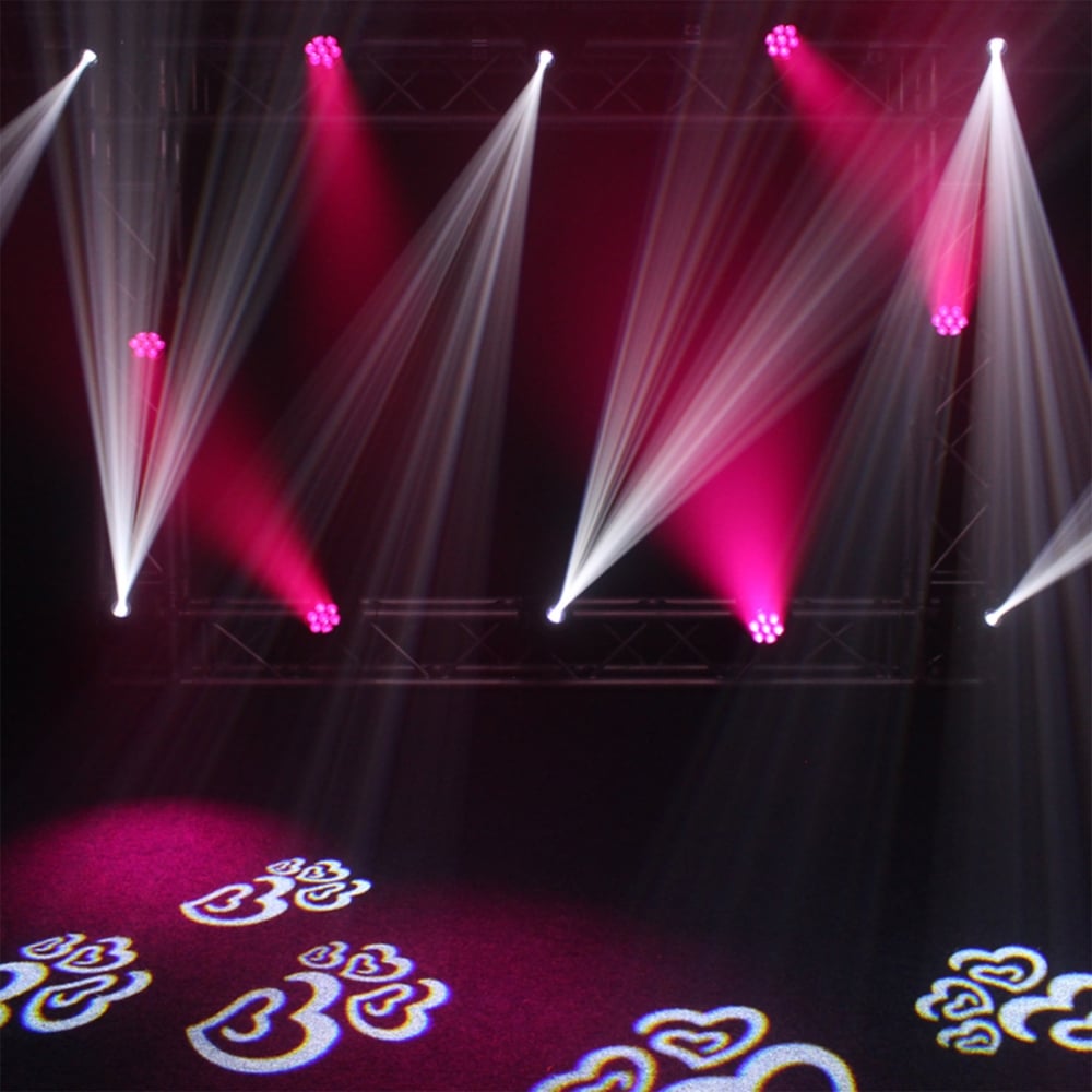 Black Fusion Spot 100 80w LED Moving Head