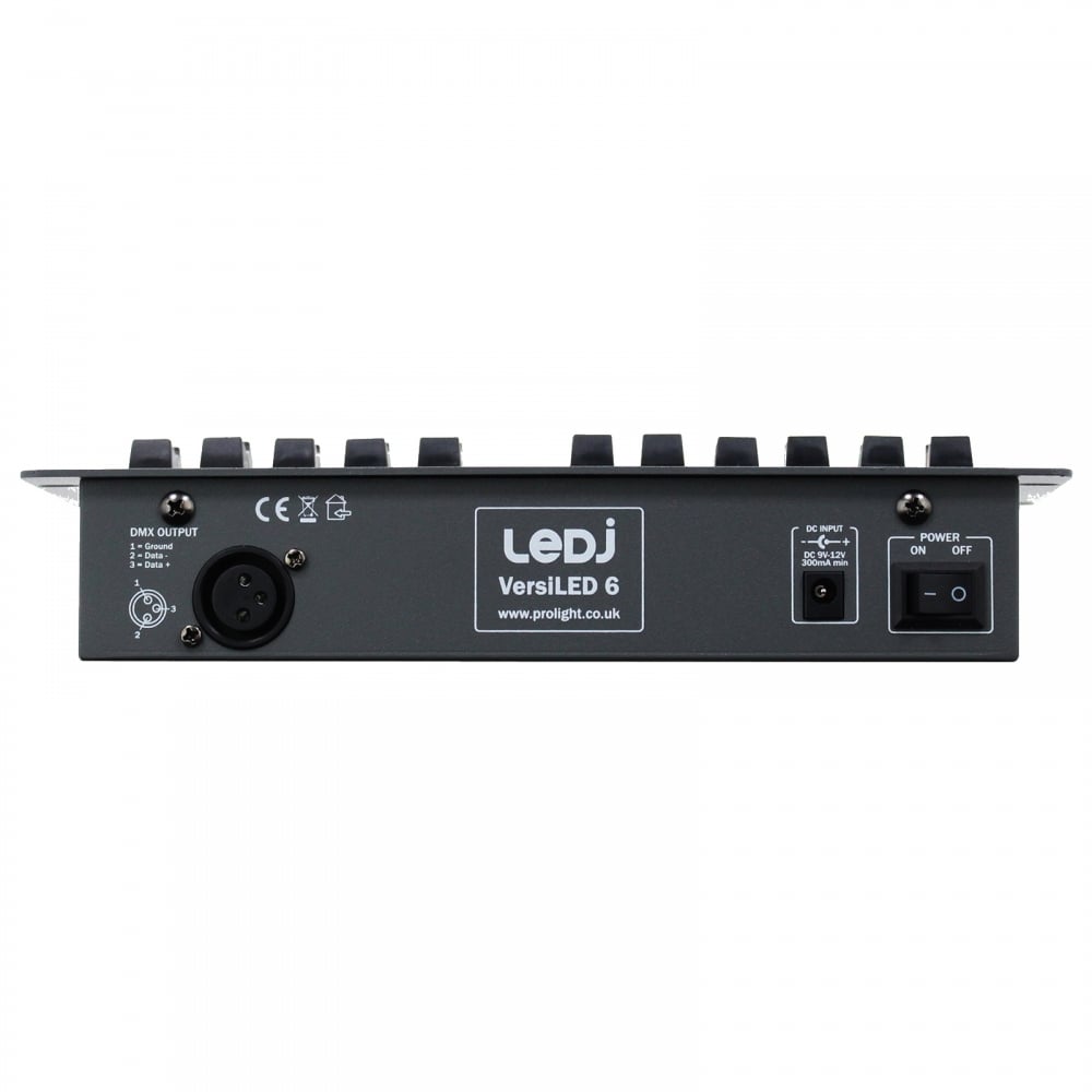 VersiLED 6 DMX Controller RGB White Amber & UV Lighting Products with Dimmer