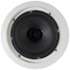 Pair Of 100v Line Ceiling Speaker Quick-Fit 5.25"