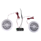 80w Wireless Bluetooth Home Bathroom Moisture Resistant Ceiling Speaker Kit