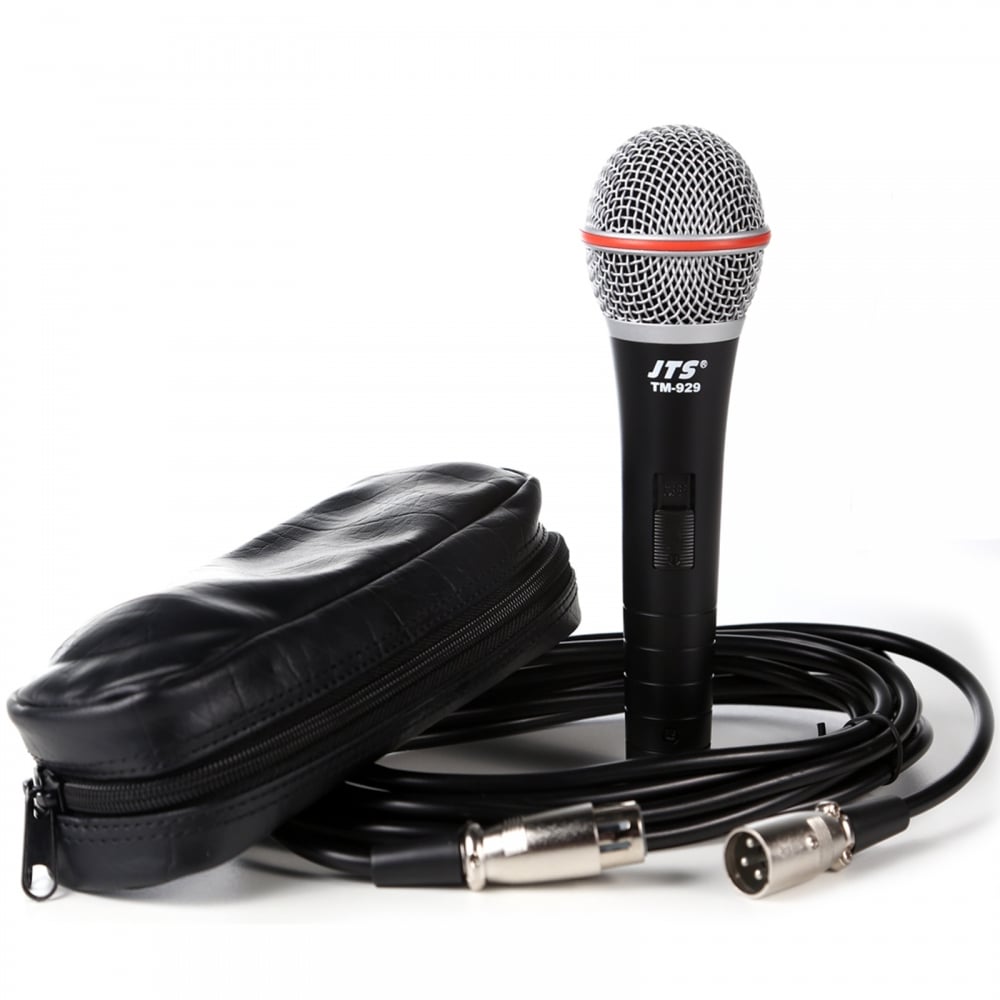 JTS Series Performance Dynamic Vocal Microphone Inc Case