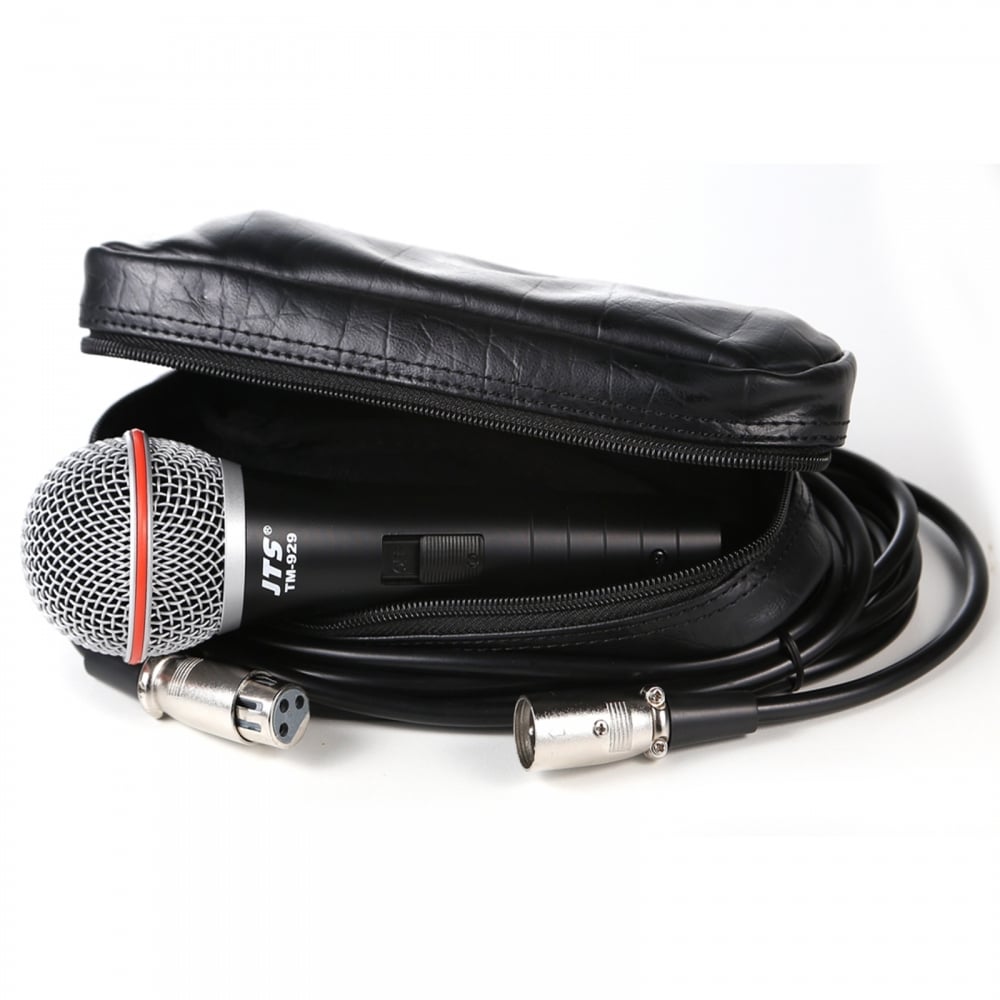 JTS Series Performance Dynamic Vocal Microphone Inc Case