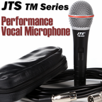 JTS Series Performance Dynamic Vocal Microphone Inc Case