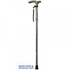 High Quality Folding & Extendable Patterned Walking Stick - Tarten Homme