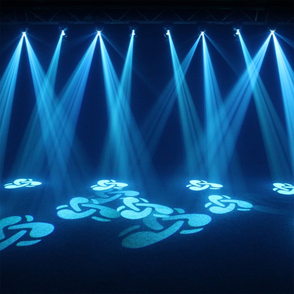 QUAD Pack Fusion Scan MAX MKIII 30W LED DMX DJ Lighting Scanner