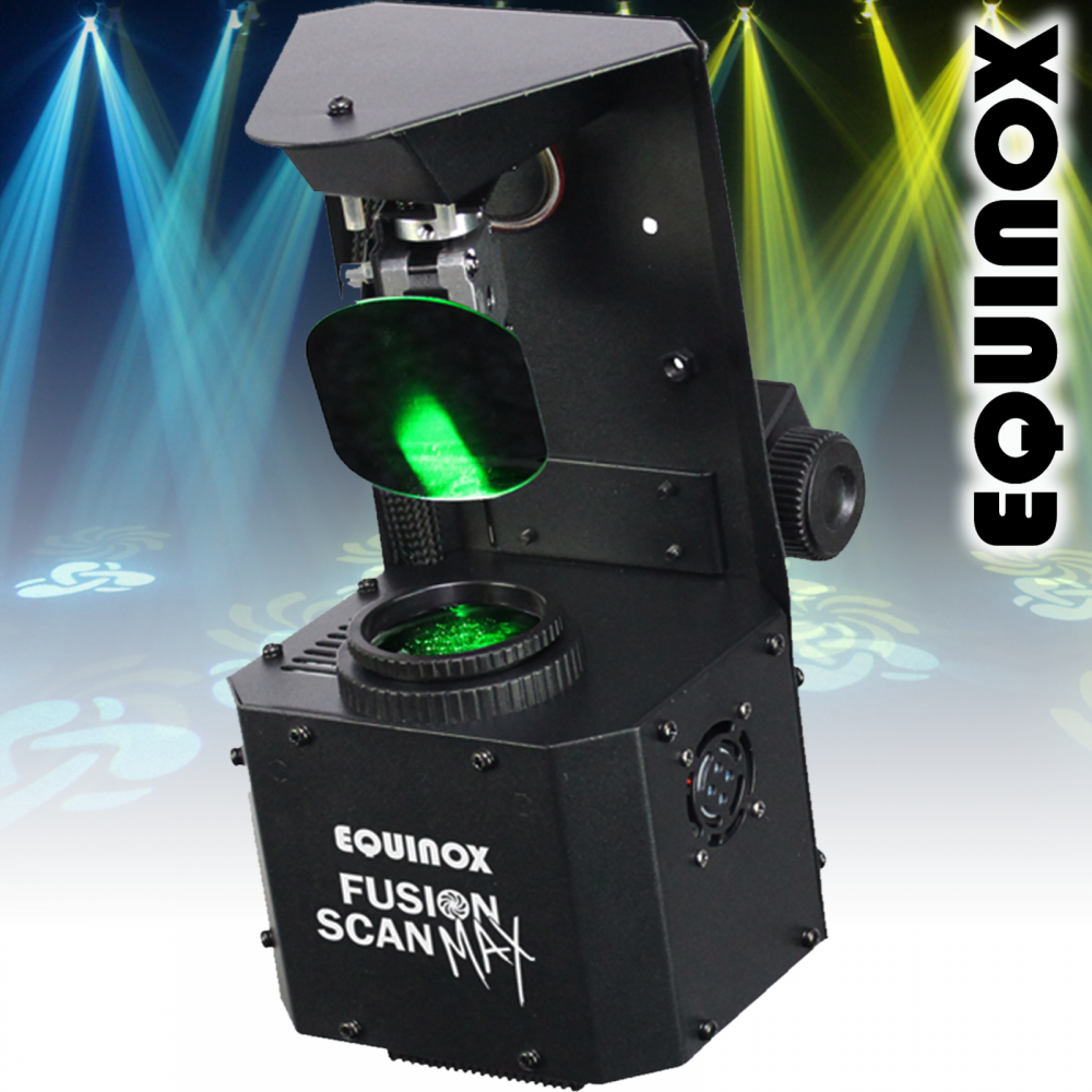 Fusion Scan MAX MKIII 30W LED DMX DJ Lighting Scanner