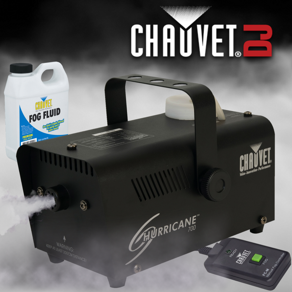 Hurricane 700 High Performance Professional Smoke Fog Machine