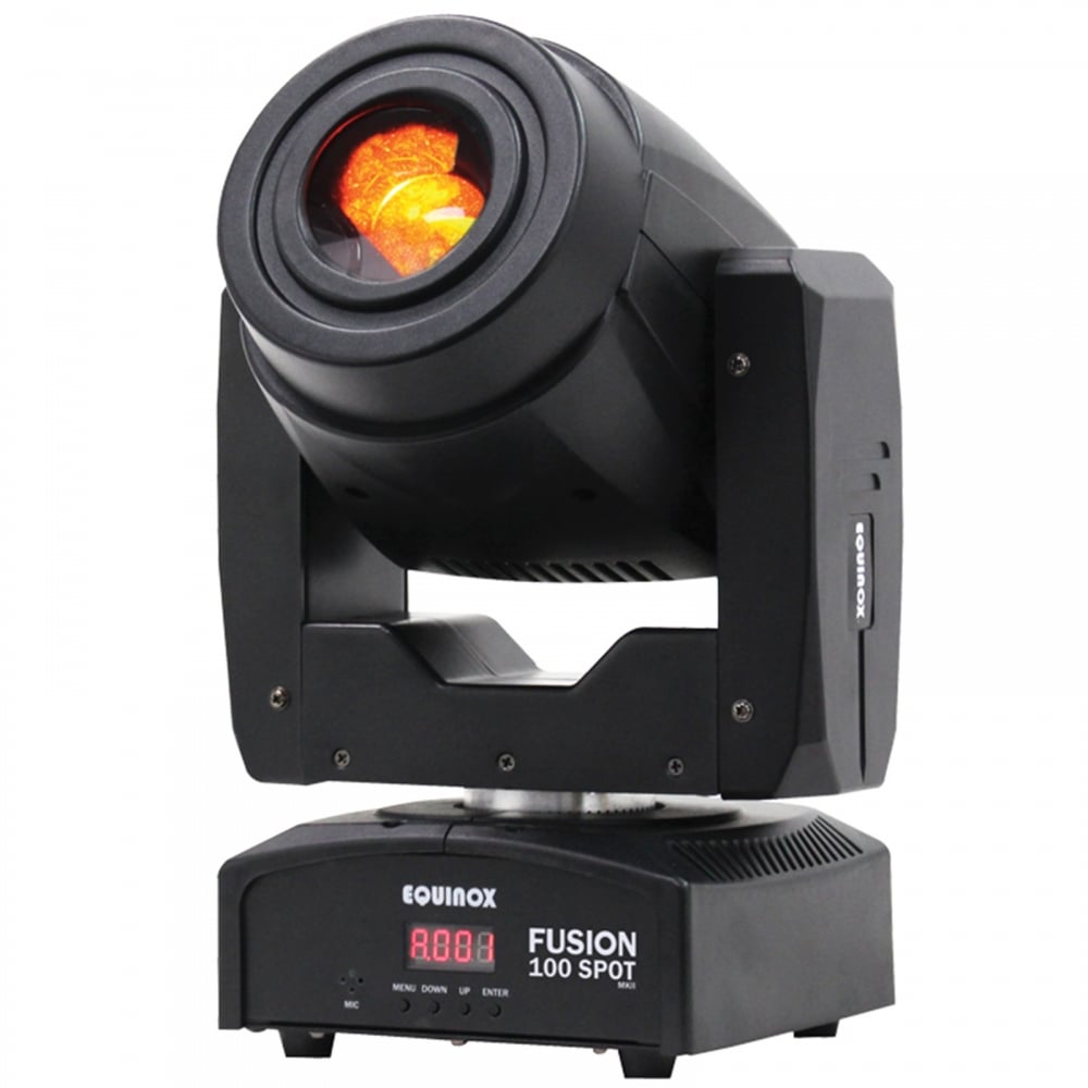Black Fusion Spot 100 80w LED Moving Head