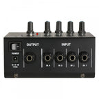 4 Channel Microphone Mixer Battery or PSU