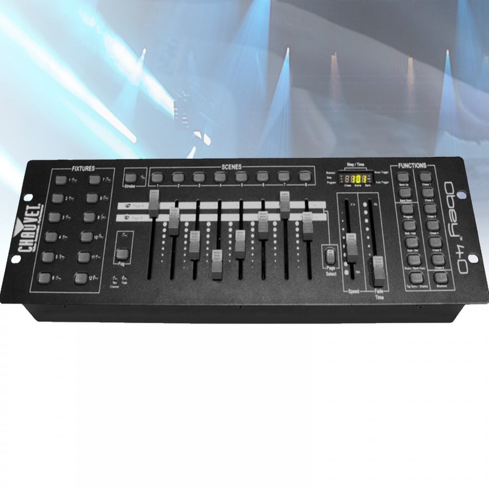 Obey 40 Universal 192 Channel DMX 512 Lighting Controller