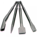 4pc SDS Chisel Set Flat Point Groove Gouge Drill Hammer Drills