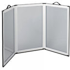 Portascreen 3 Panel Shower Guard Portable Folding Flat Screen