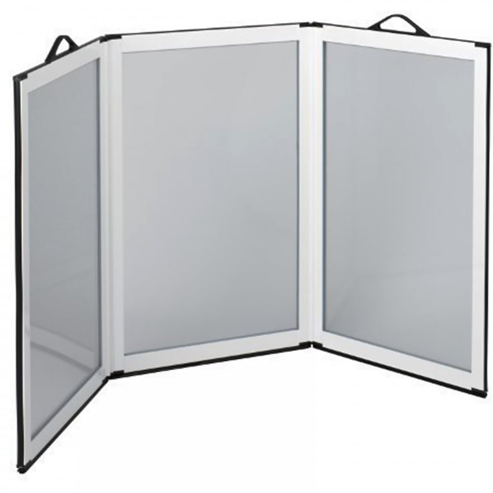 Portascreen 3 Panel Shower Guard Portable Folding Flat Screen