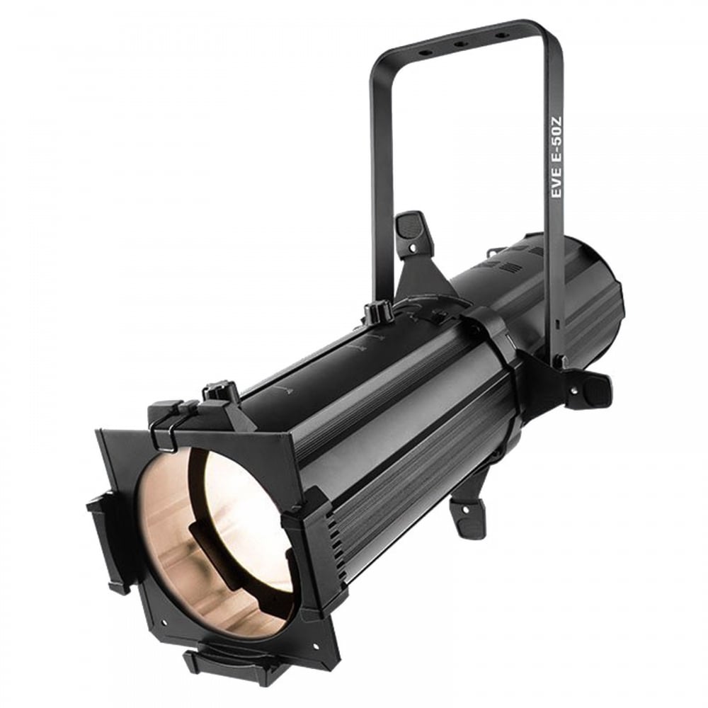 EVE E-50Z Warm White LED Ellipsoidal Spot / Gobo Projector with D-Fi