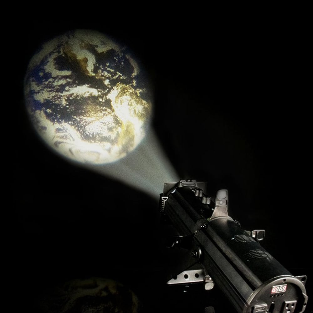 EVE E-50Z Warm White LED Ellipsoidal Spot / Gobo Projector with D-Fi