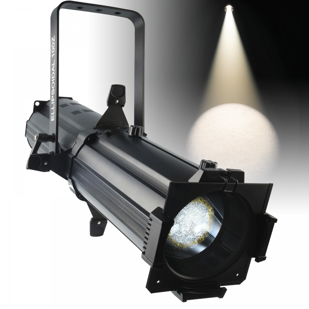 EVE E-100Z Pro Warm White 100w LED Ellipsoidal Spot / Gobo Projector