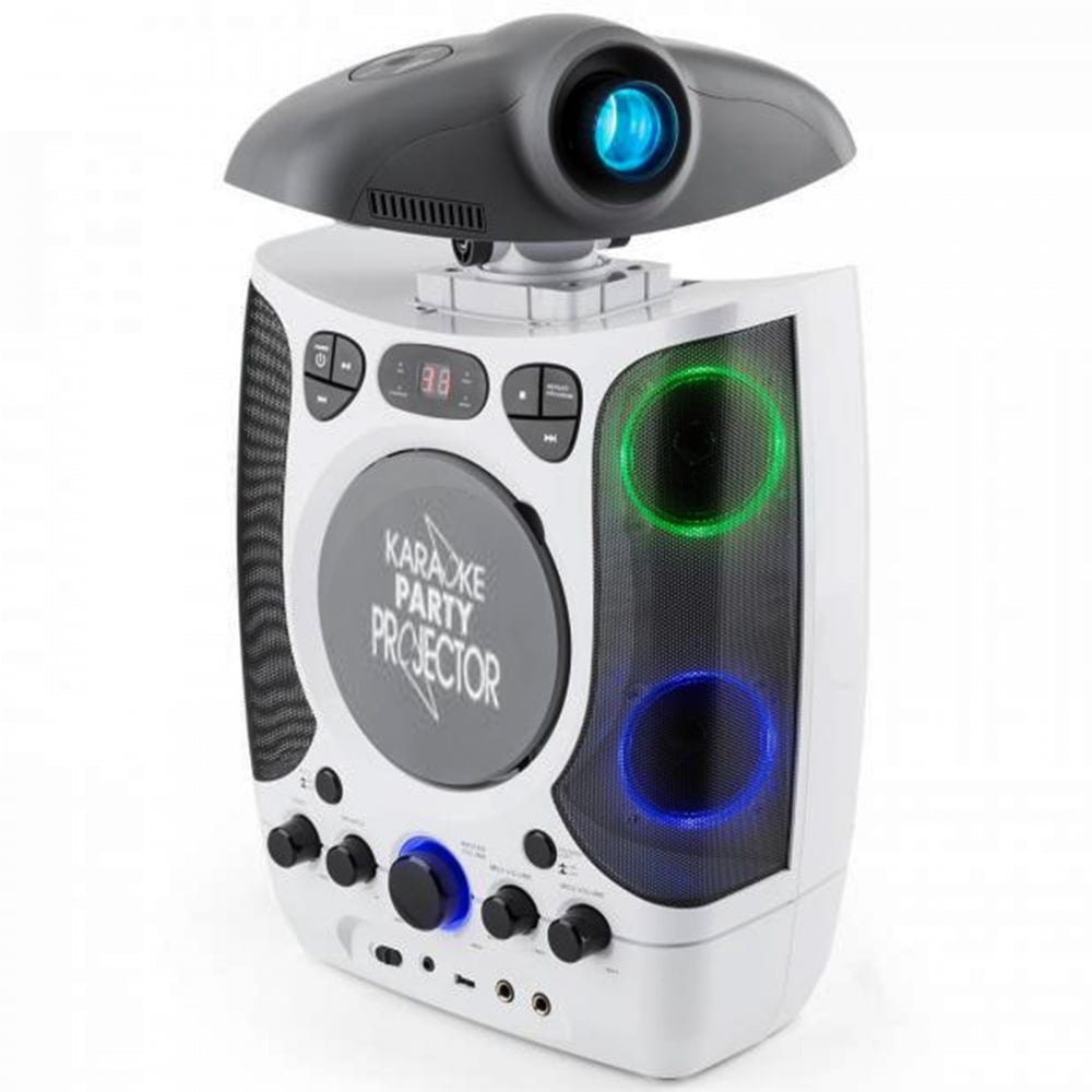 Karaoke Machine with LCD Projector Package