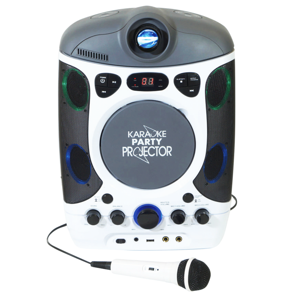Karaoke Machine with LCD Projector Package