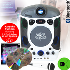 Wall Projection Karaoke Machine LCD Projector LED Lights