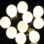 10 Warm White LED Festoon Garden String Lights