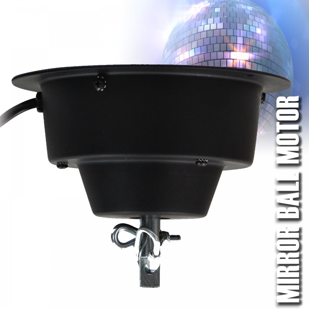 Heavy Duty Mirror Ball Motor For Up To 50" Balls 10Kg Max Load