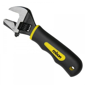 Wide Jaw 2 in 1 Stubby Adjustable Spanner Pipe Wrench Dual Function