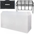 Pro DJ Booth System 2M Wide Black White Scrims inc Case
