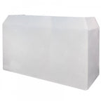 Pro DJ Booth System 2M Wide Black White Scrims inc Case