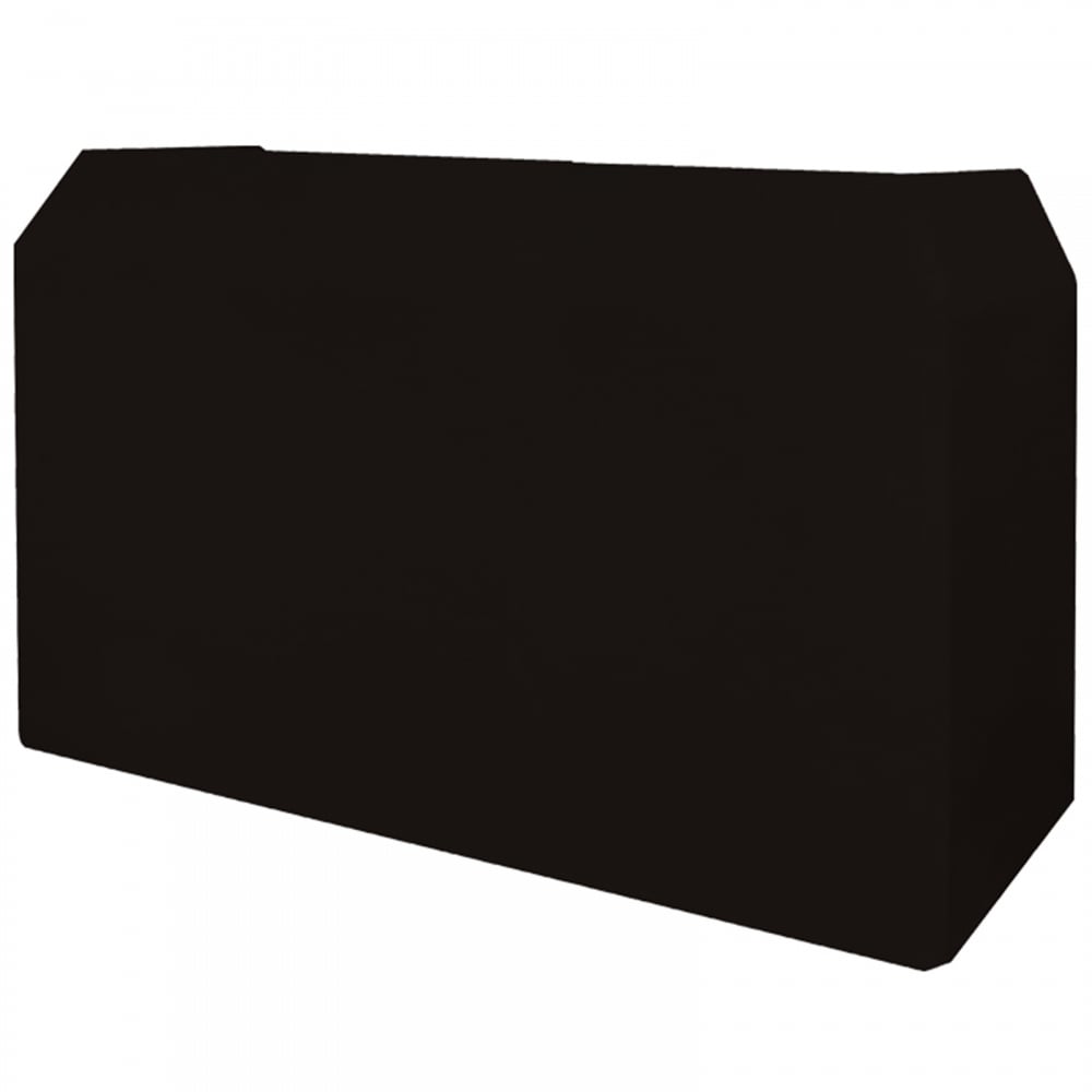 Pro DJ Booth System 2M Wide Black White Scrims inc Case