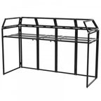 Pro DJ Booth System 2M Wide Black White Scrims inc Case