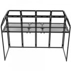 DJ Booth Pro XL System with Black White Scrims inc Case