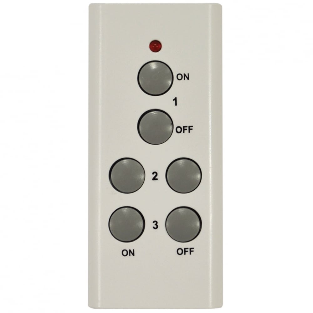 3 Way Wireless Remote Controlled Sockets