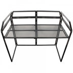 DS-40 DJ Booth Deck Console Stand Inc White Black Scrims and Case