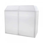 DS-40 DJ Booth Deck Console Stand Inc White Black Scrims and Case