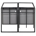 Folding DJ Booth Deck Console Stand Inc Scrims & Case