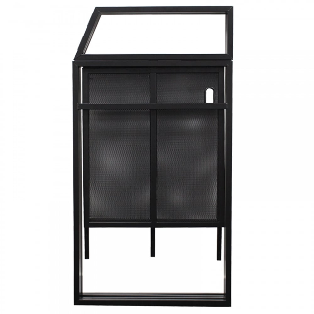 Folding DJ Booth Deck Console Stand Inc Scrims & Case
