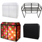 DS-40 DJ Booth Deck Console Stand Inc White Black Scrims and Case