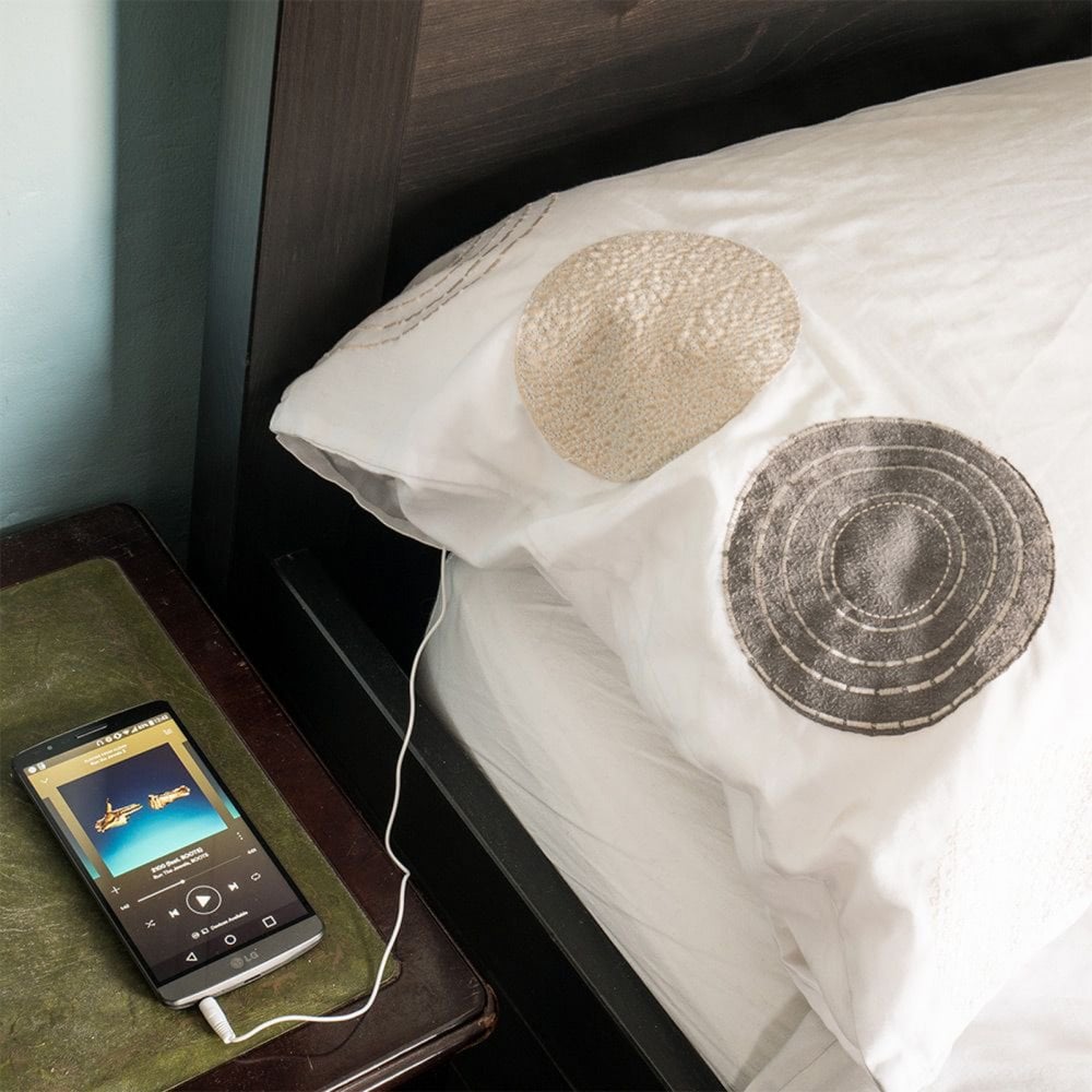 Pair of Pillow Speakers with 3.5mm Jack Plug Long 1.8m Lead