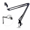 Sound Recording Microphone Stand Inc Desk Clamp & Mic Clip