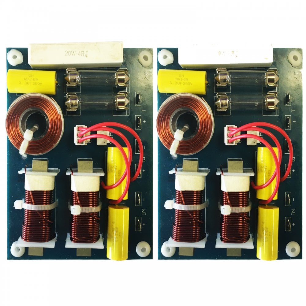 2-Way Speaker Passive Crossovers 200W 3kHz 4/8 Ohms