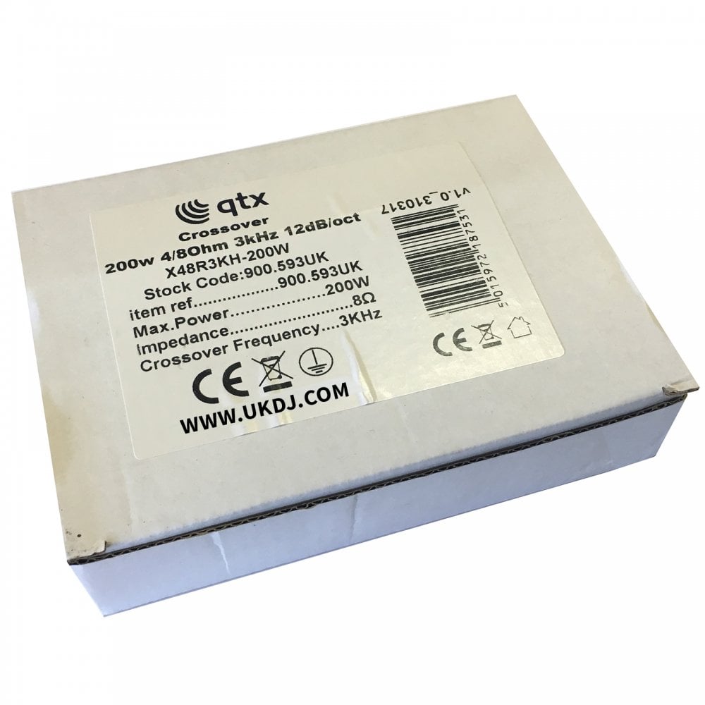 2-Way Speaker Passive Crossovers 200W 3kHz 4/8 Ohms
