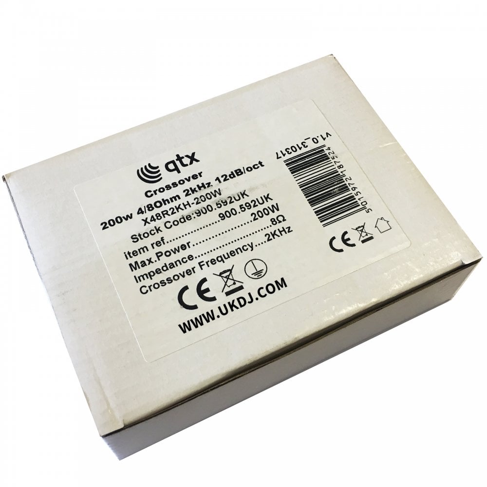 2-Way Speaker Passive Crossovers 200w 2kHz 4/8 Ohms