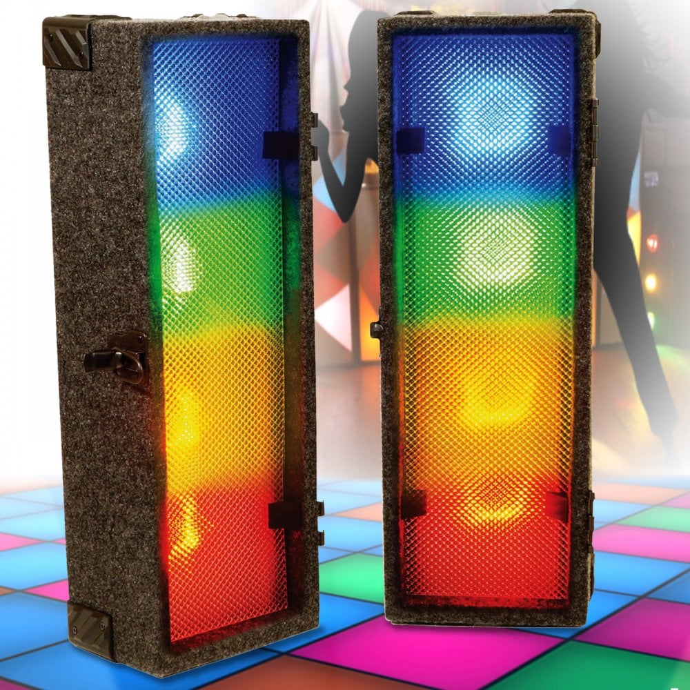 Retro Disco Lighting 70's 80's Colour Lights Boxes New Tech LED