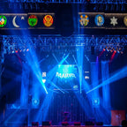 DJ Hurricane Haze 1DX DMX Stage 800cfm Haze Machine