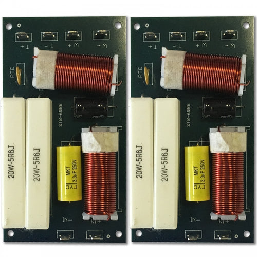 2-Way Speaker Passive Crossovers 200W 3kHz